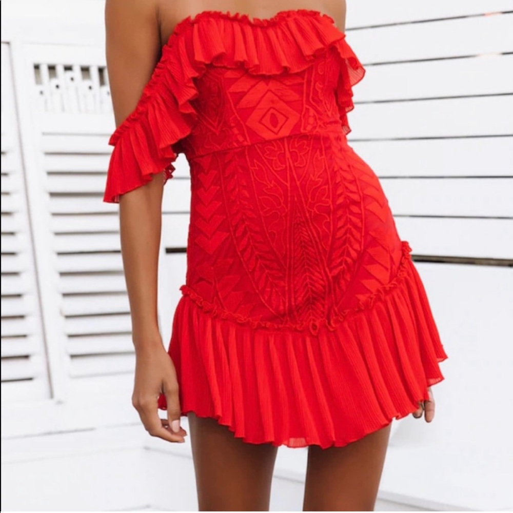 Hello Molly Red Dress